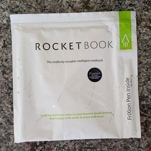 Rocketbook reusable notebook with frixion pen